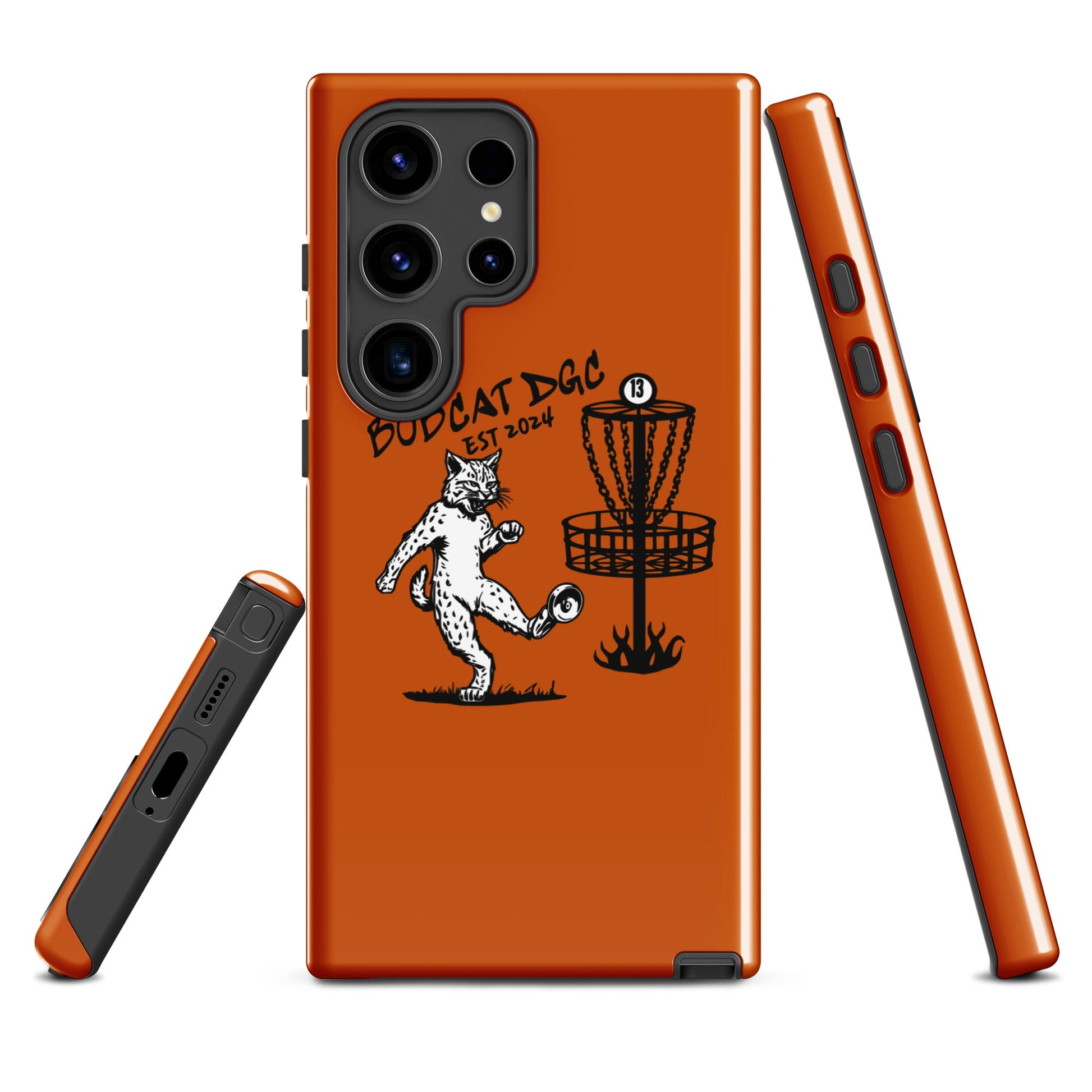 Tough Case for Samsung® | Bobcat DGC | Predator Disc Golf Logo
