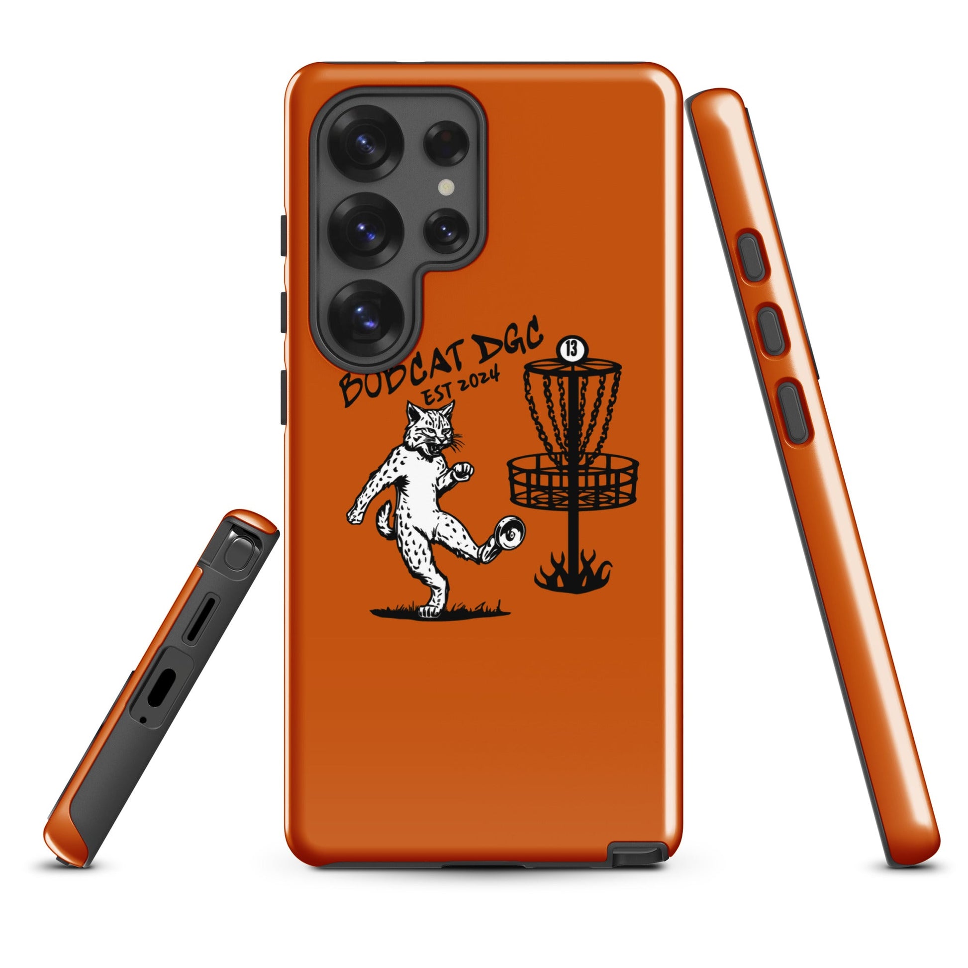 Tough Case for Samsung® | Bobcat DGC | Predator Disc Golf Logo