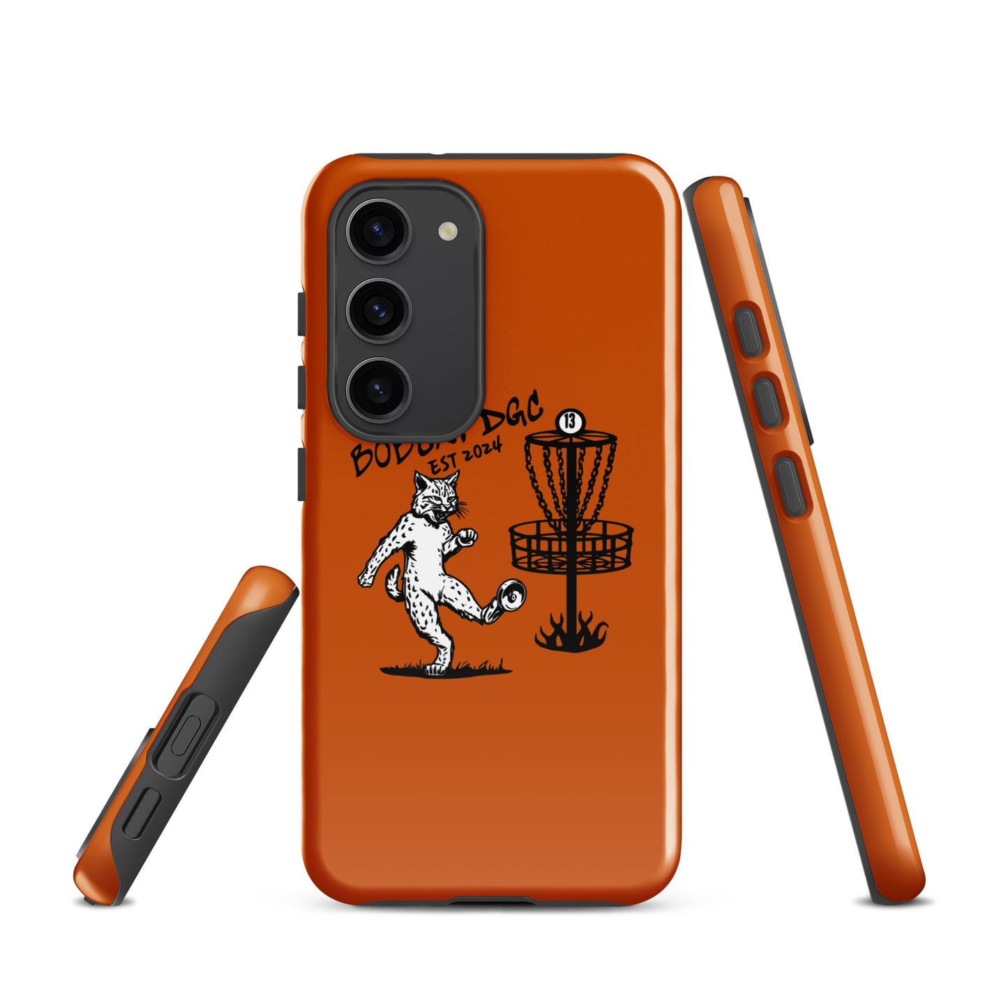 Tough Case for Samsung® | Bobcat DGC | Predator Disc Golf Logo