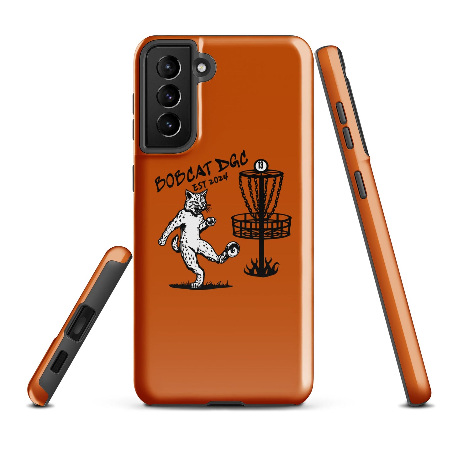 Tough Case for Samsung® | Bobcat DGC | Predator Disc Golf Logo