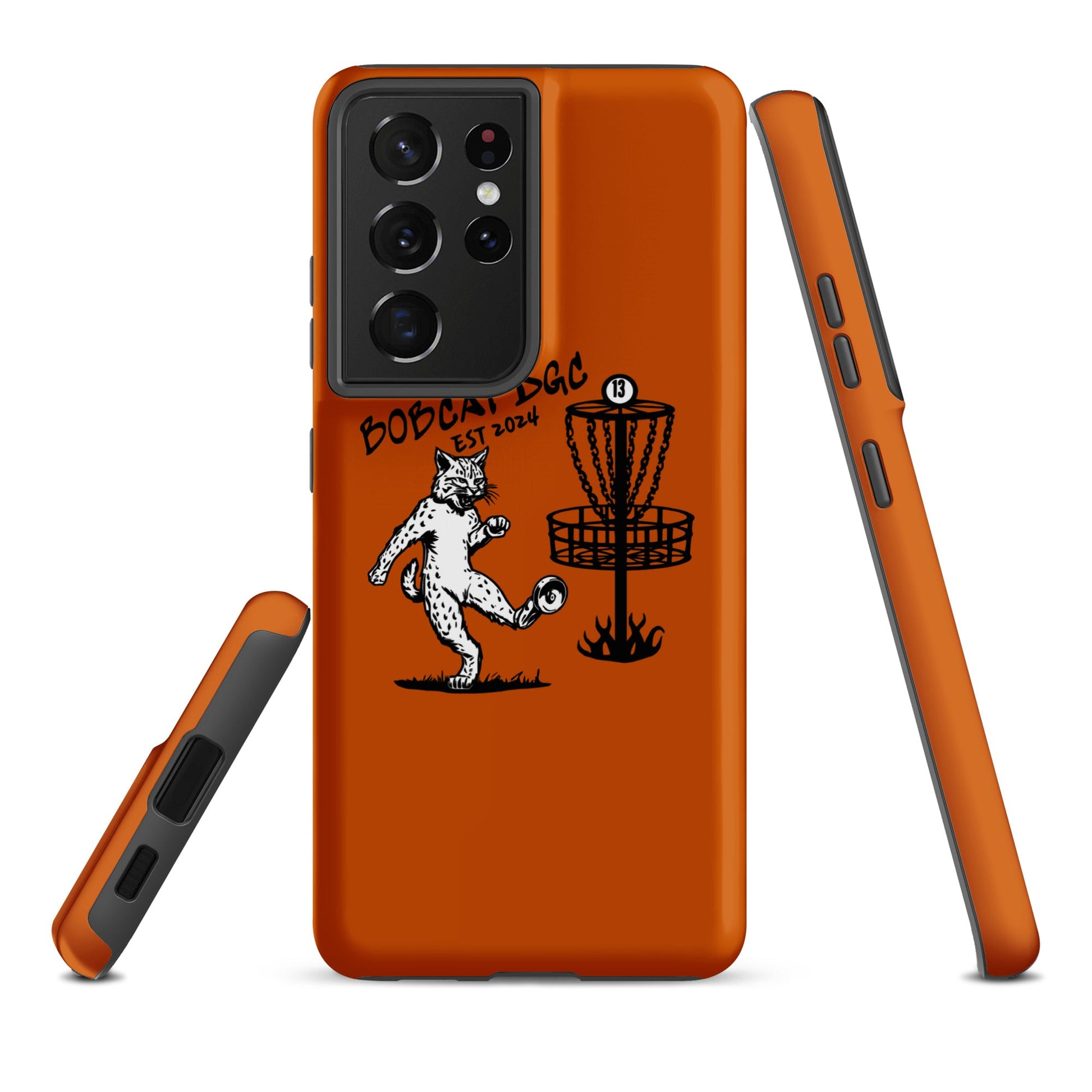 Tough Case for Samsung® | Bobcat DGC | Predator Disc Golf Logo