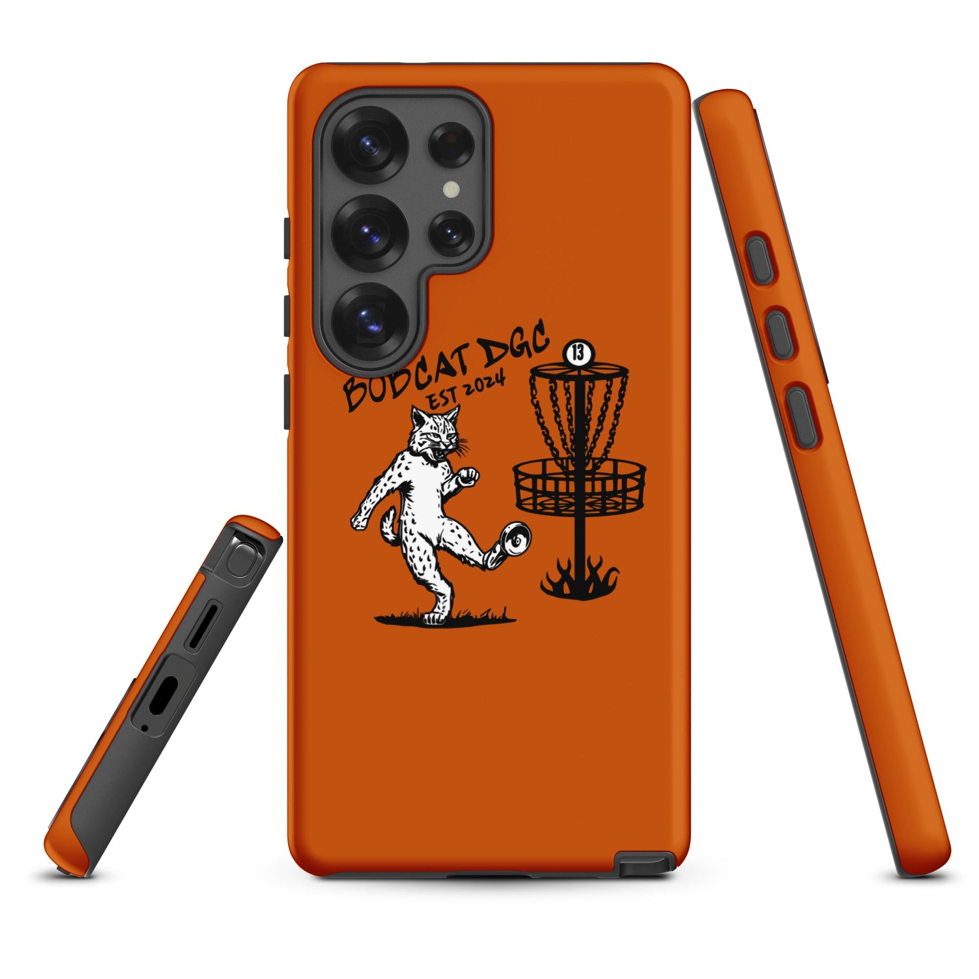 Tough Case for Samsung® | Bobcat DGC | Predator Disc Golf Logo