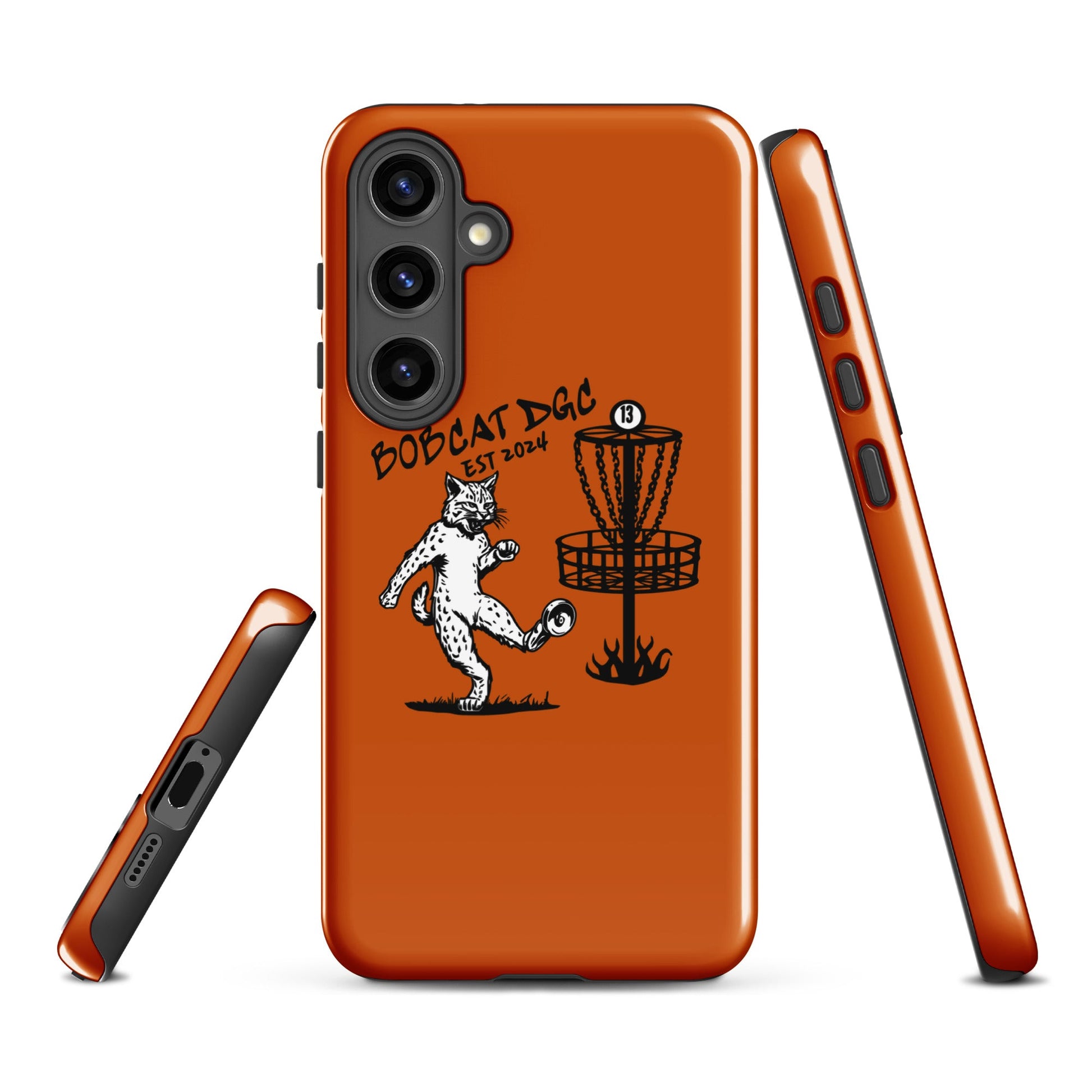 Tough Case for Samsung® | Bobcat DGC | Predator Disc Golf Logo