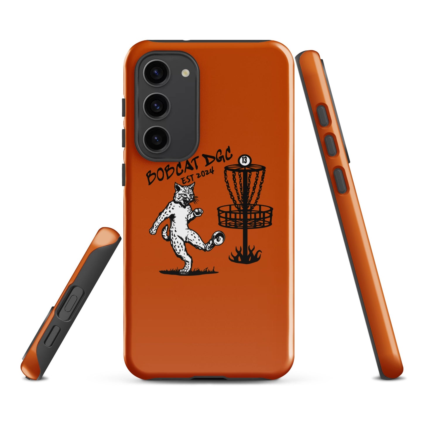 Tough Case for Samsung® | Bobcat DGC | Predator Disc Golf Logo