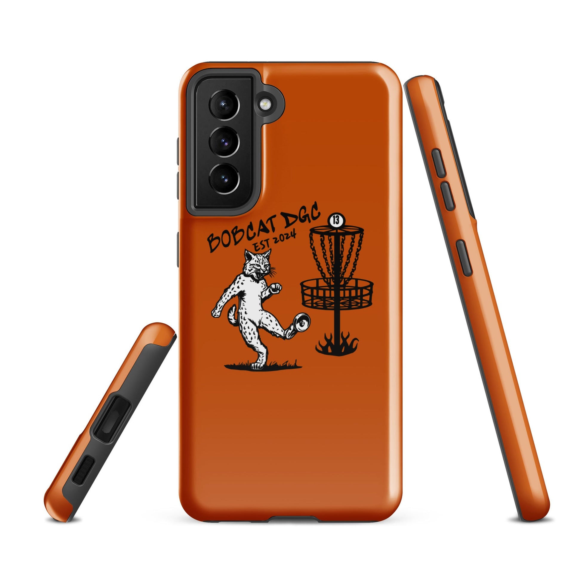 Tough Case for Samsung® | Bobcat DGC | Predator Disc Golf Logo