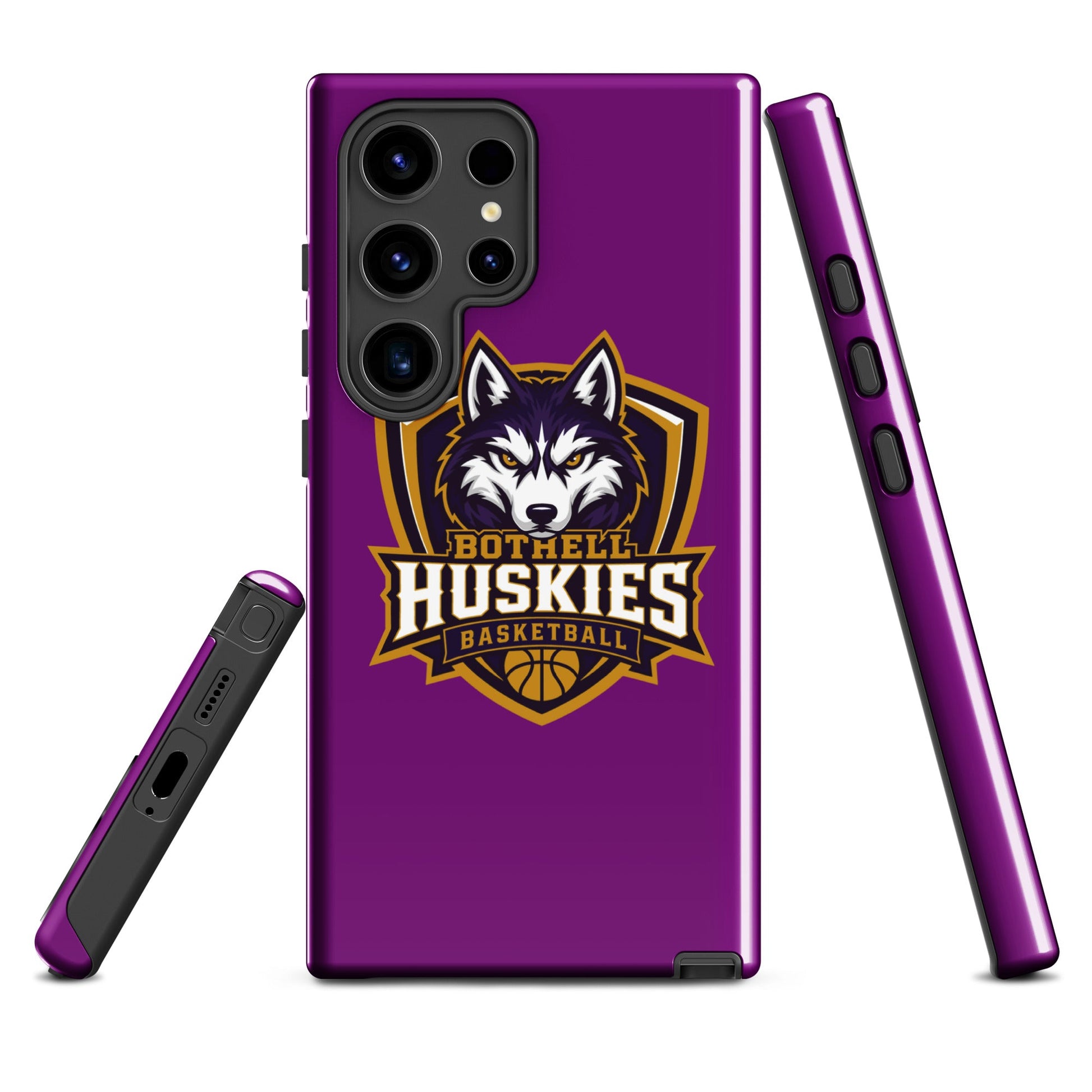 Tough Case for Samsung® | Bothell Huskies Youth Basketball | Shield Logo