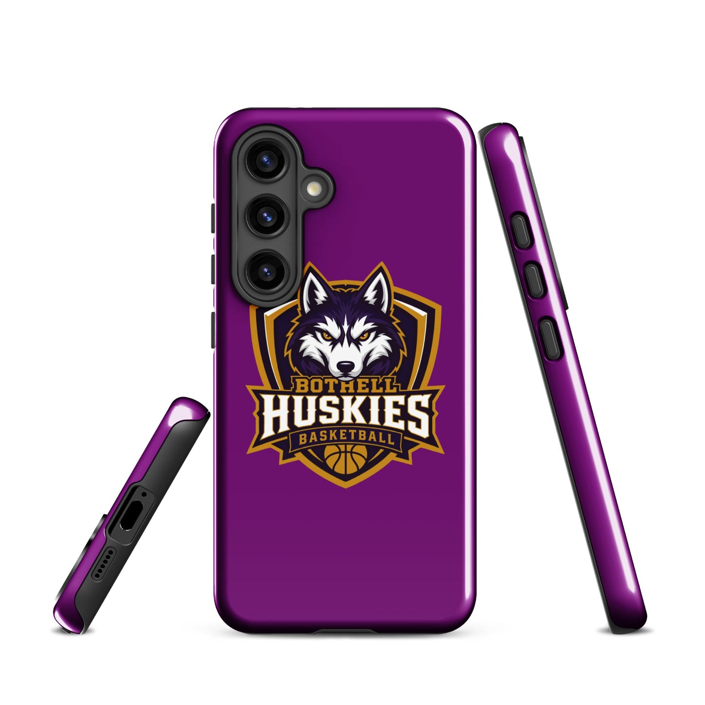 Tough Case for Samsung® | Bothell Huskies Youth Basketball | Shield Logo