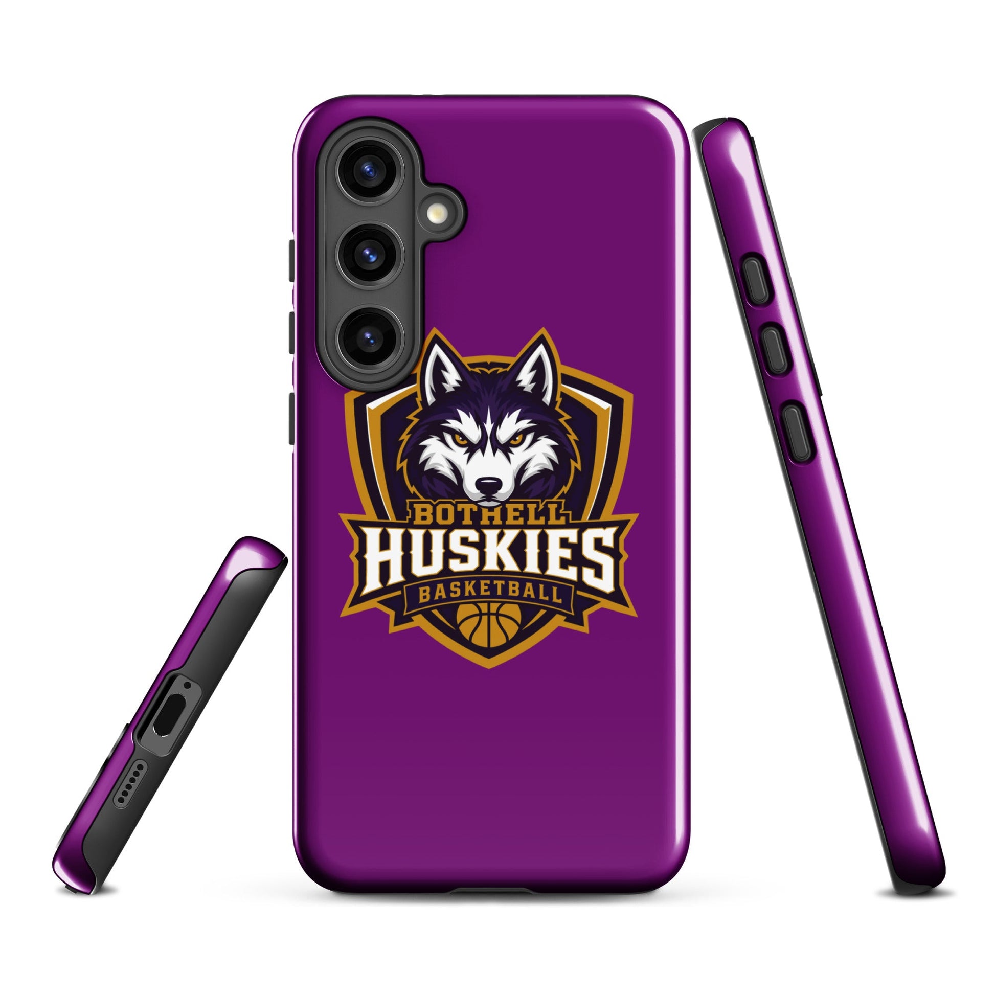 Tough Case for Samsung® | Bothell Huskies Youth Basketball | Shield Logo