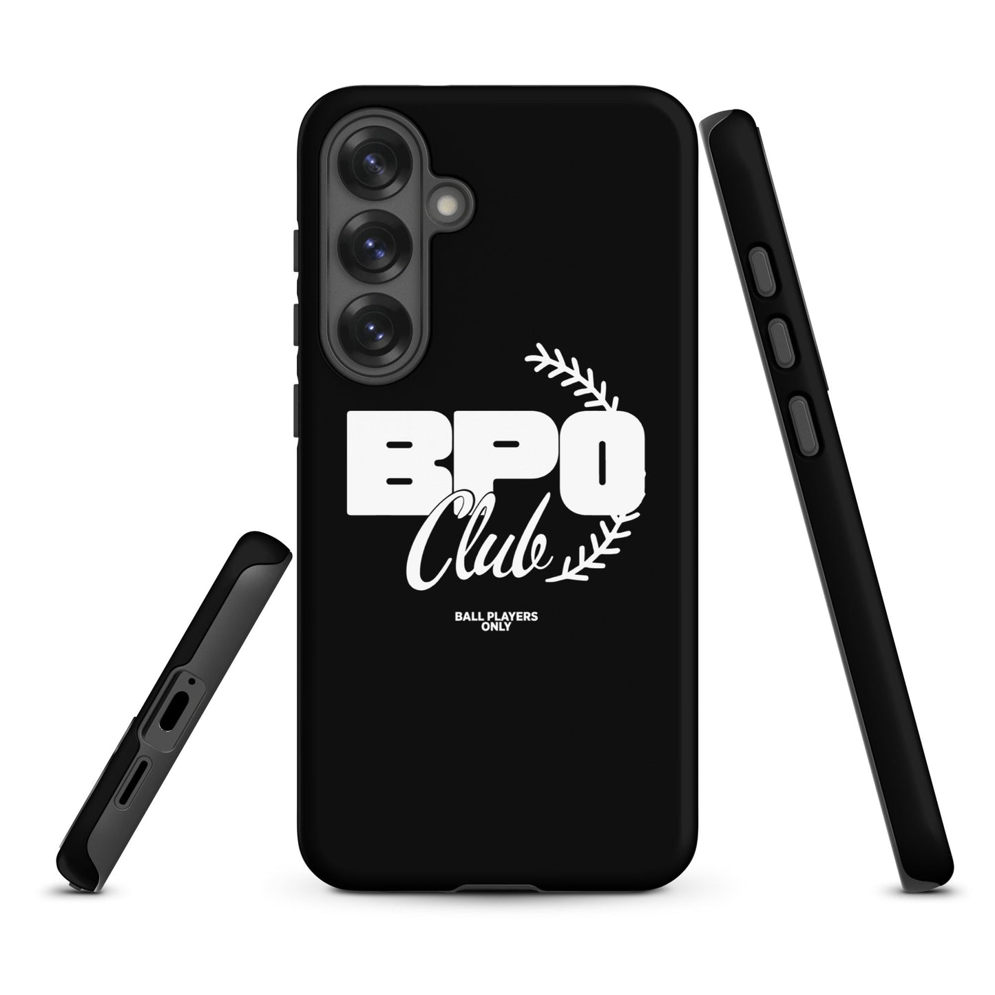 Tough Case for Samsung® | BPO Club | White Logo