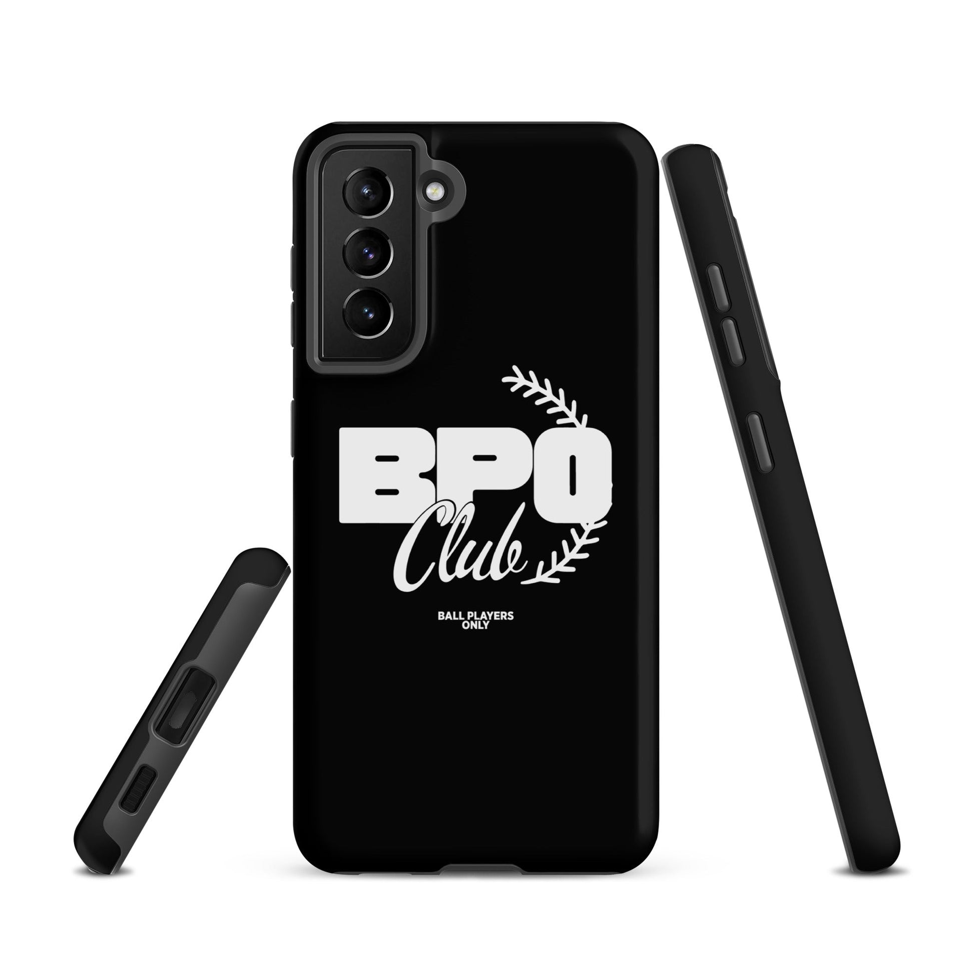 Tough Case for Samsung® | BPO Club | White Logo