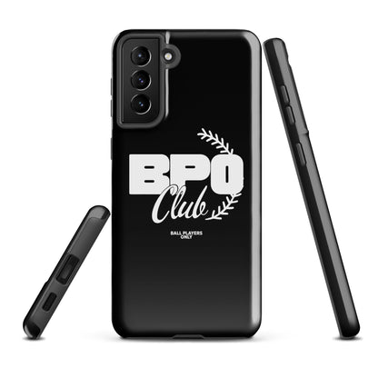 Tough Case for Samsung® | BPO Club | White Logo
