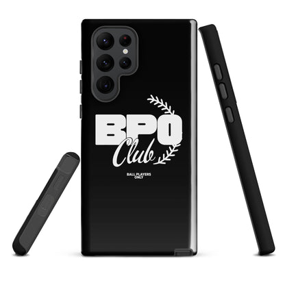 Tough Case for Samsung® | BPO Club | White Logo