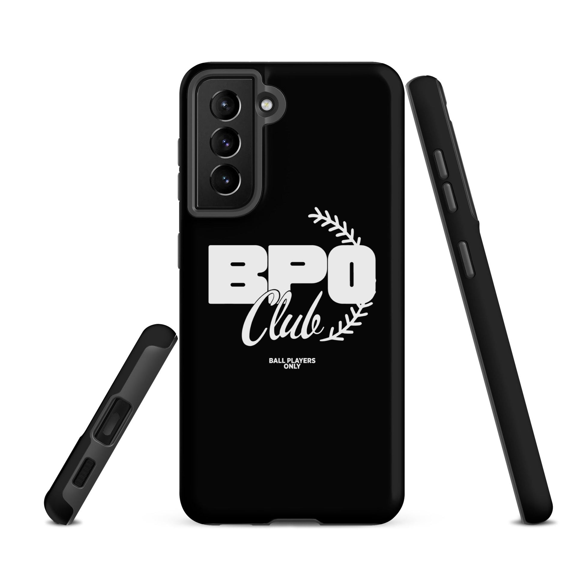 Tough Case for Samsung® | BPO Club | White Logo