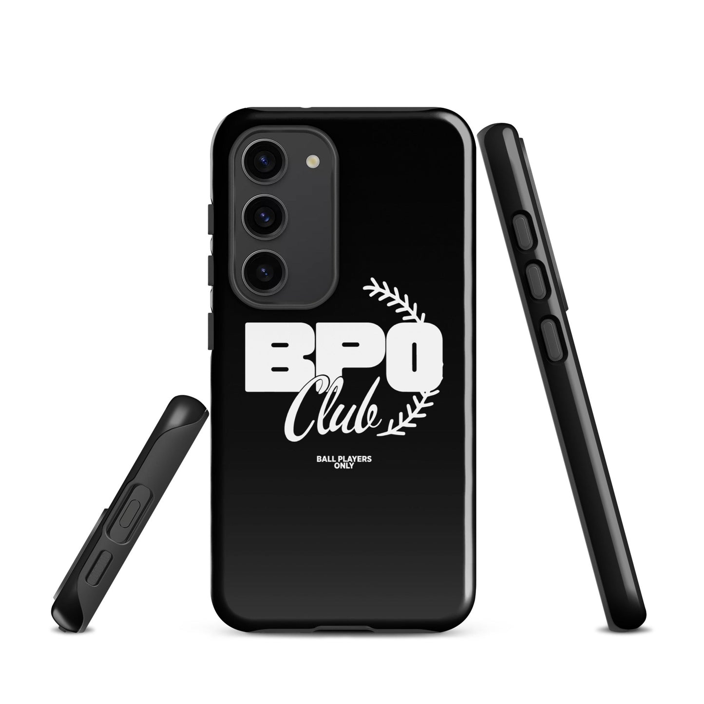 Tough Case for Samsung® | BPO Club | White Logo