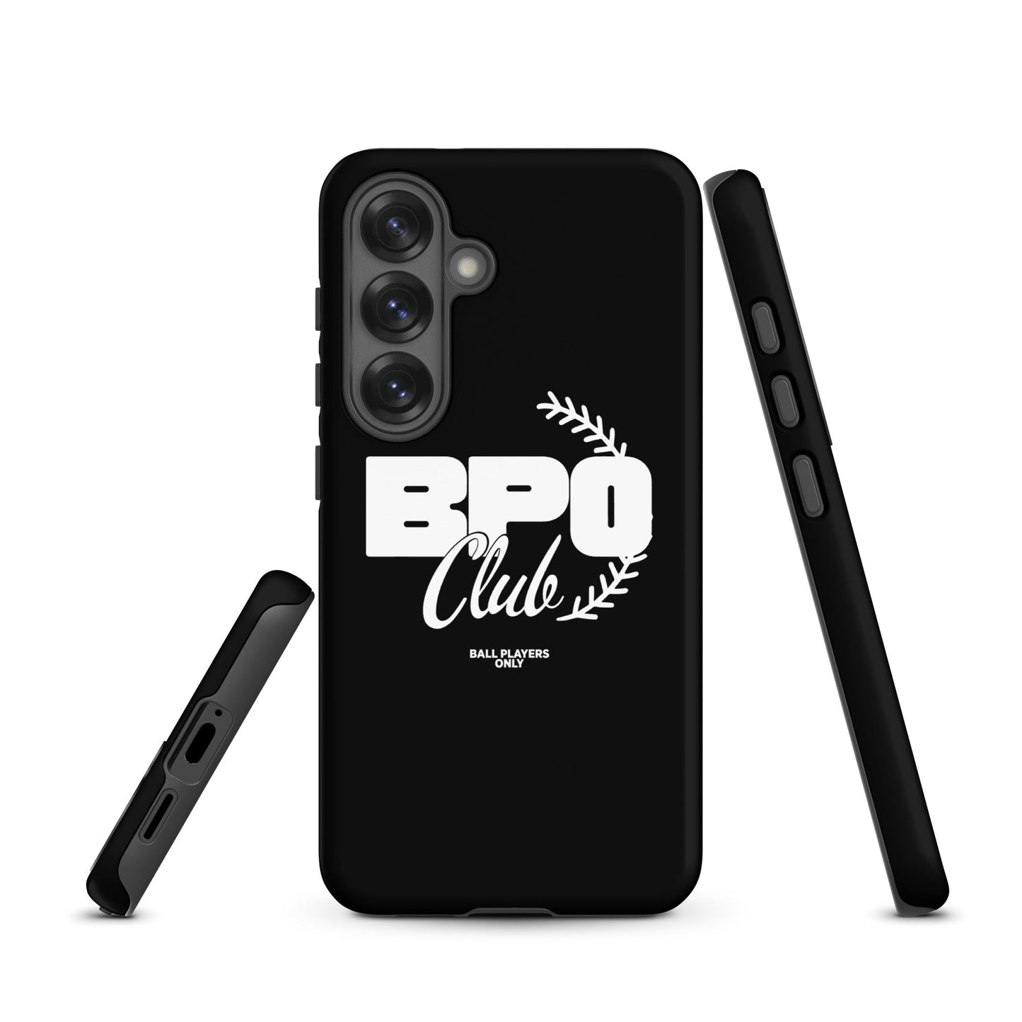 Tough Case for Samsung® | BPO Club | White Logo