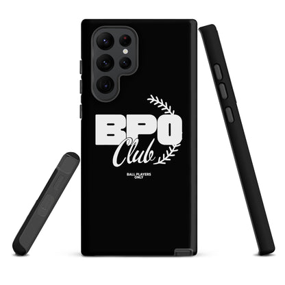Tough Case for Samsung® | BPO Club | White Logo