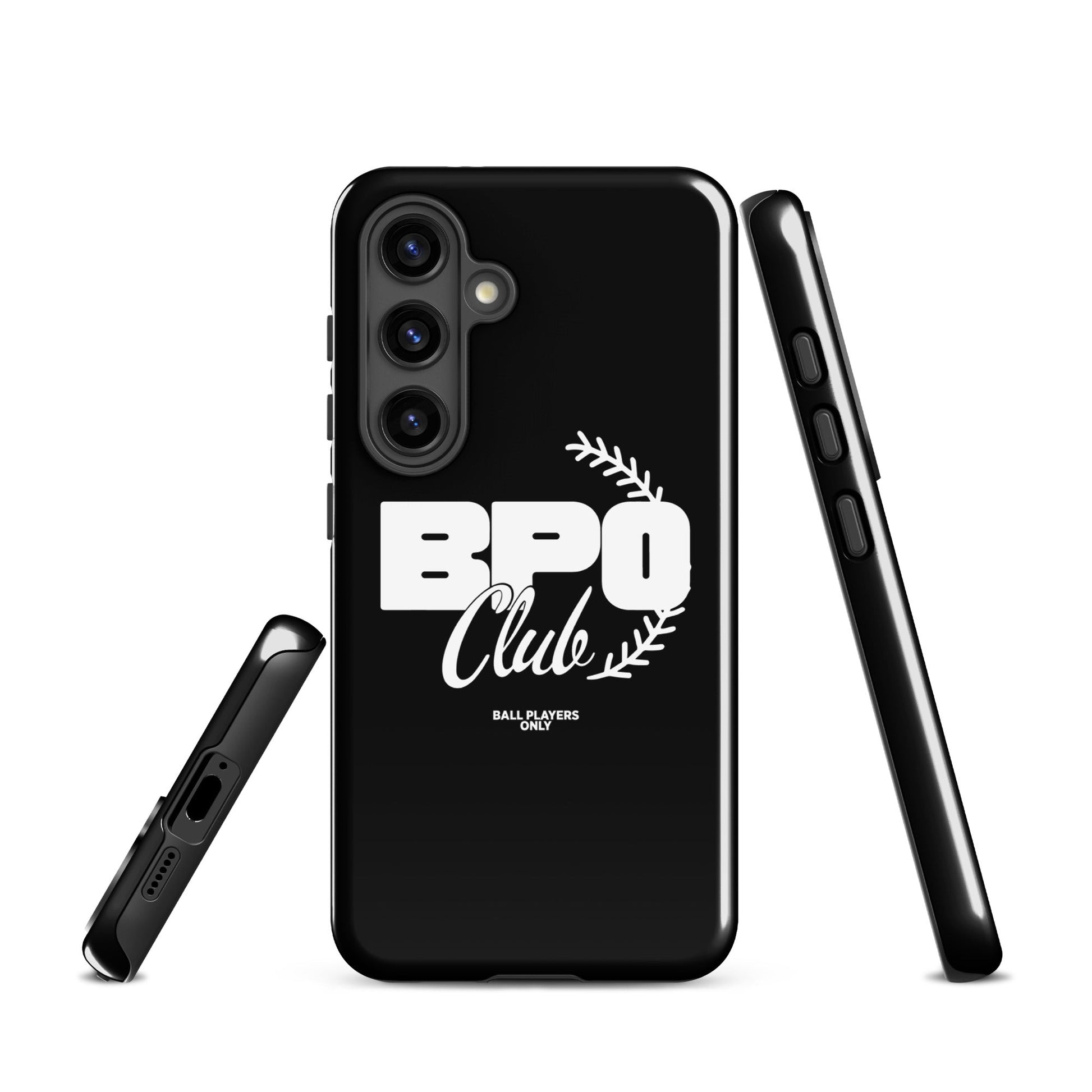 Tough Case for Samsung® | BPO Club | White Logo