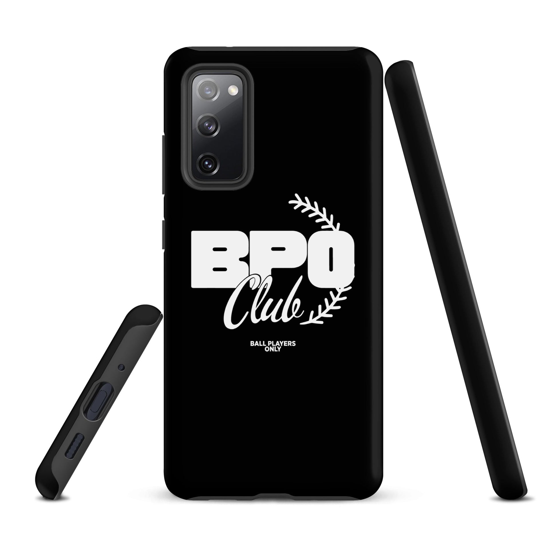 Tough Case for Samsung® | BPO Club | White Logo