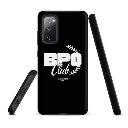 Tough Case for Samsung® | BPO Club | White Logo