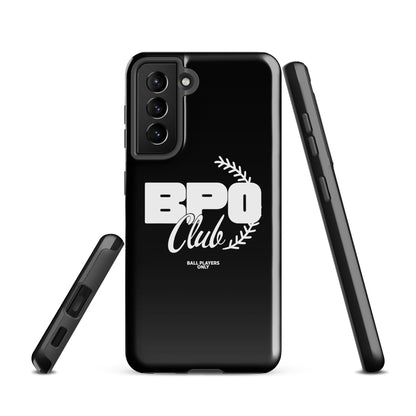 Tough Case for Samsung® | BPO Club | White Logo