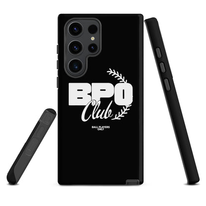 Tough Case for Samsung® | BPO Club | White Logo