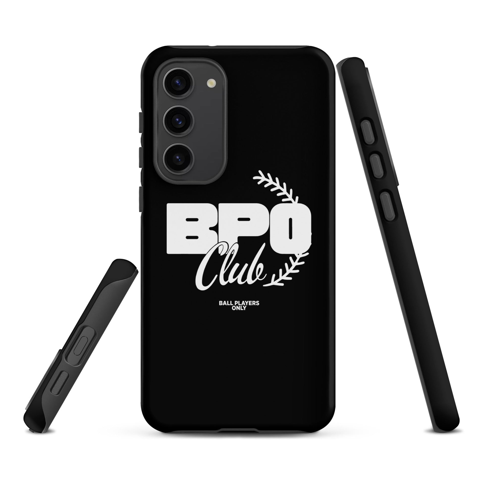 Tough Case for Samsung® | BPO Club | White Logo