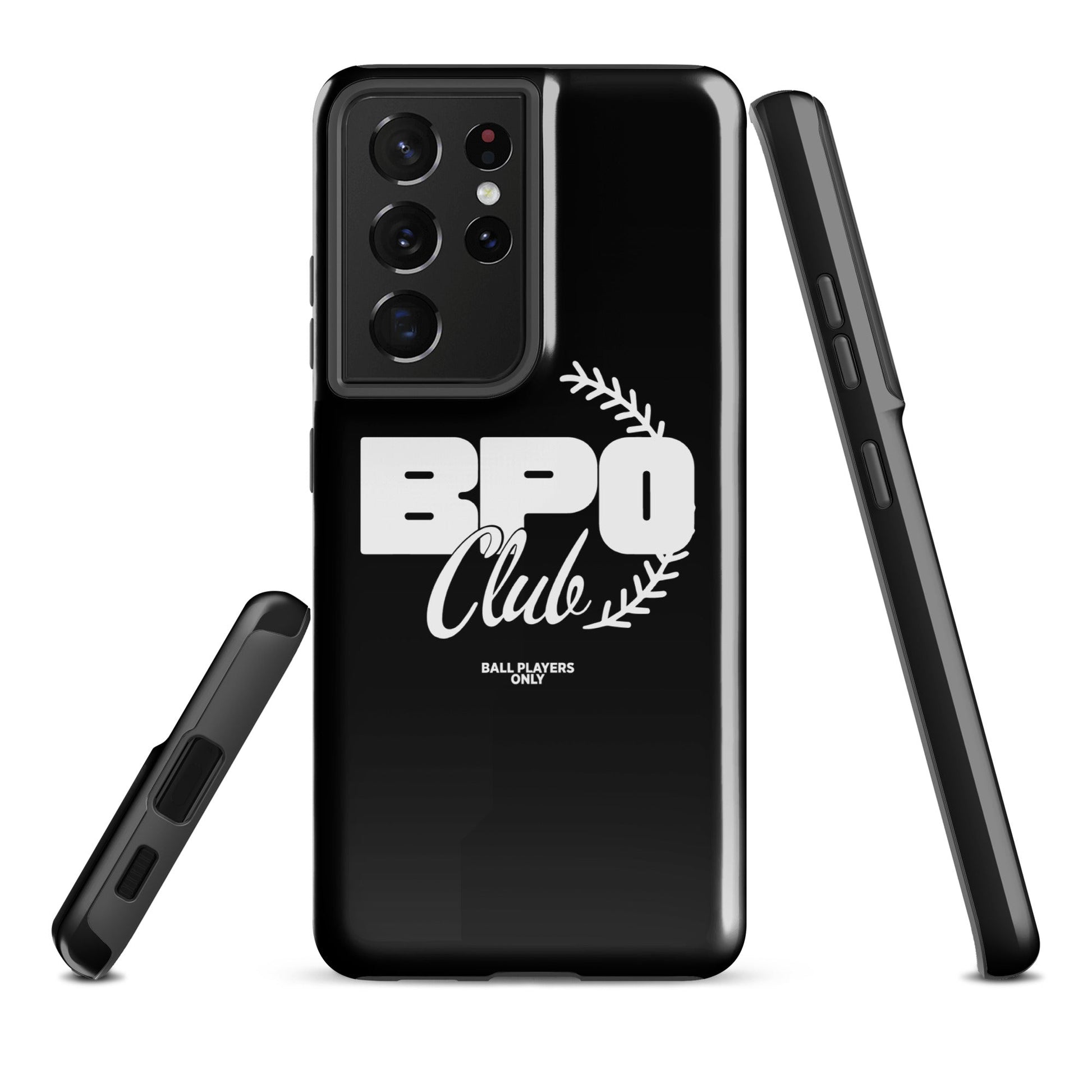 Tough Case for Samsung® | BPO Club | White Logo