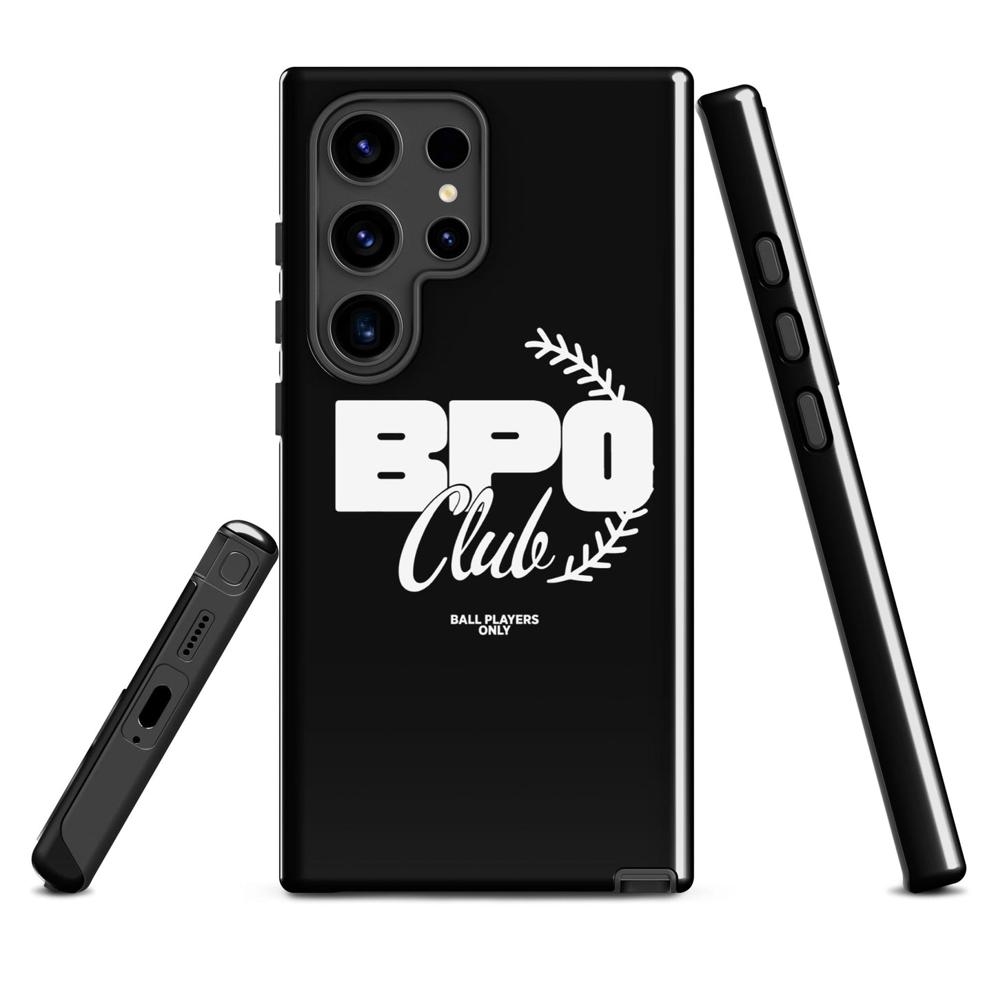 Tough Case for Samsung® | BPO Club | White Logo