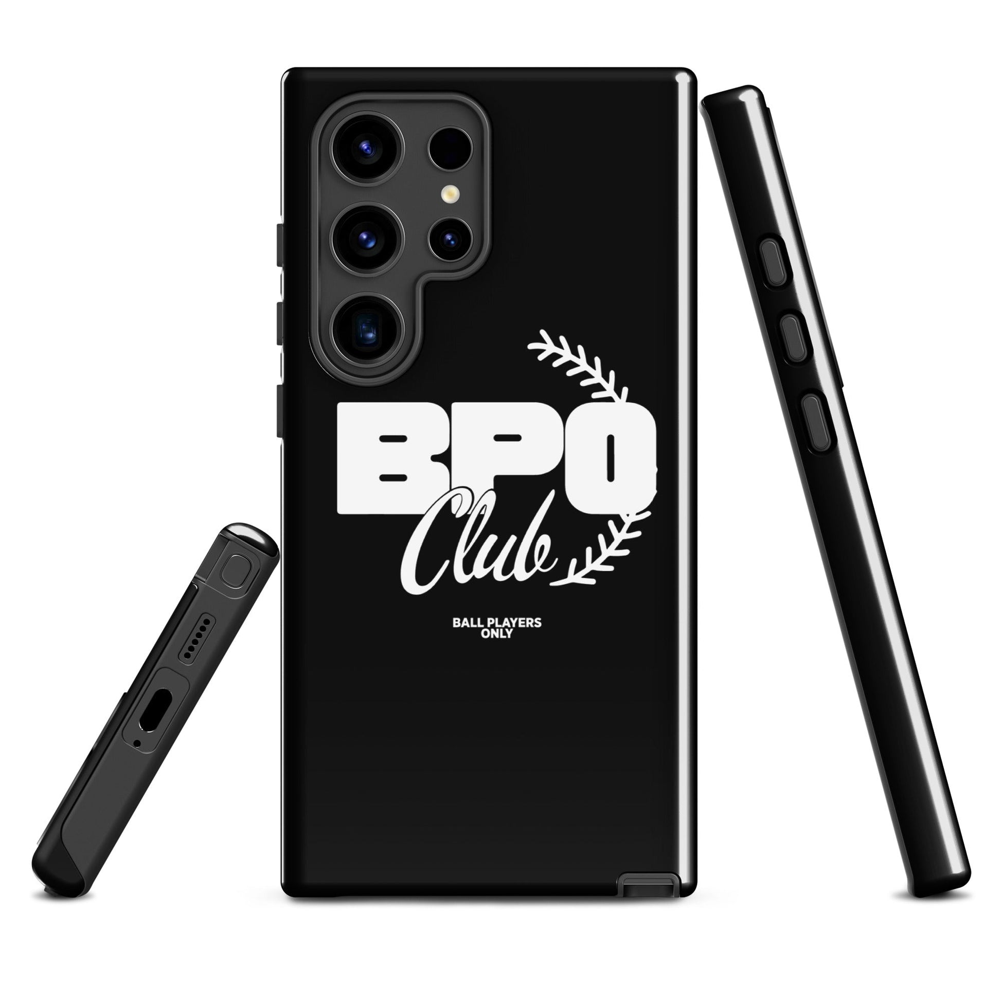 Tough Case for Samsung® | BPO Club | White Logo