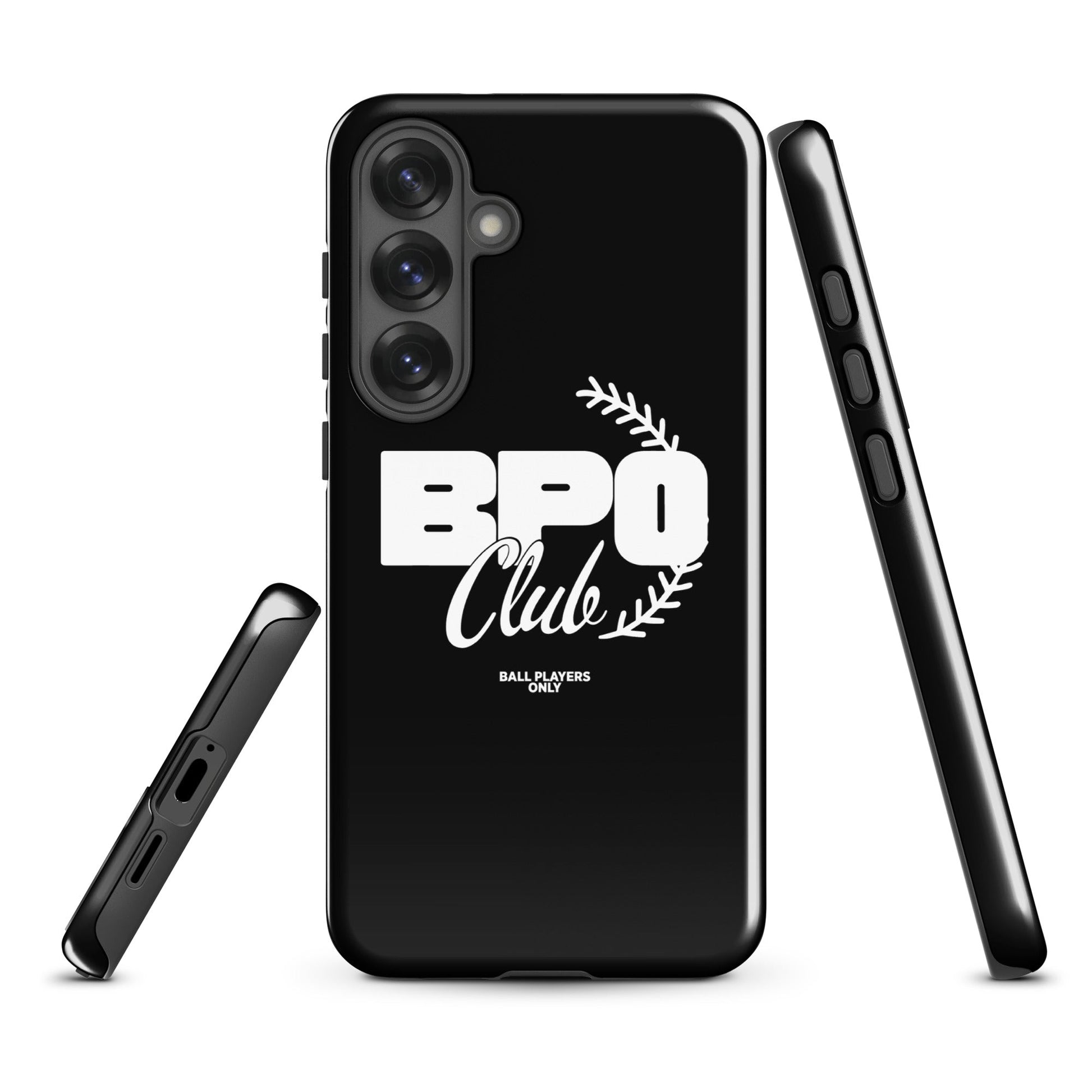 Tough Case for Samsung® | BPO Club | White Logo