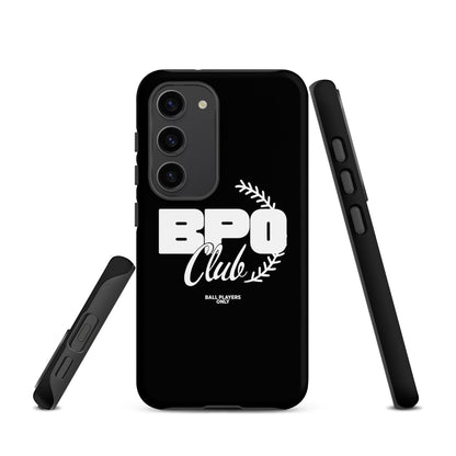 Tough Case for Samsung® | BPO Club | White Logo