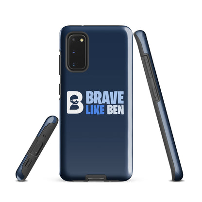 Tough Case for Samsung® | Brave Like Ben | Valor Logo