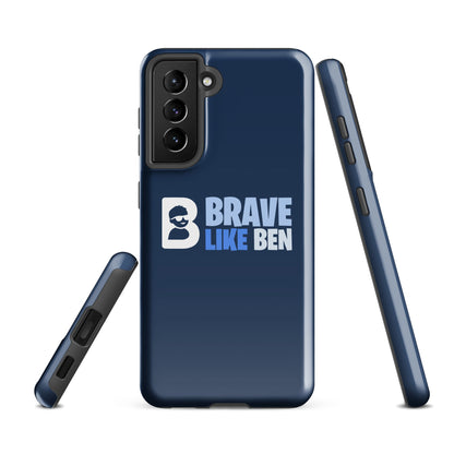 Tough Case for Samsung® | Brave Like Ben | Valor Logo