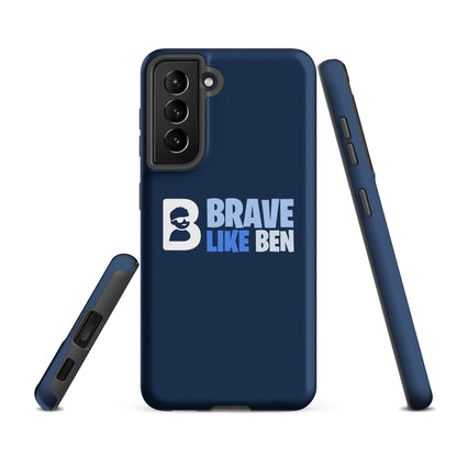 Tough Case for Samsung® | Brave Like Ben | Valor Logo