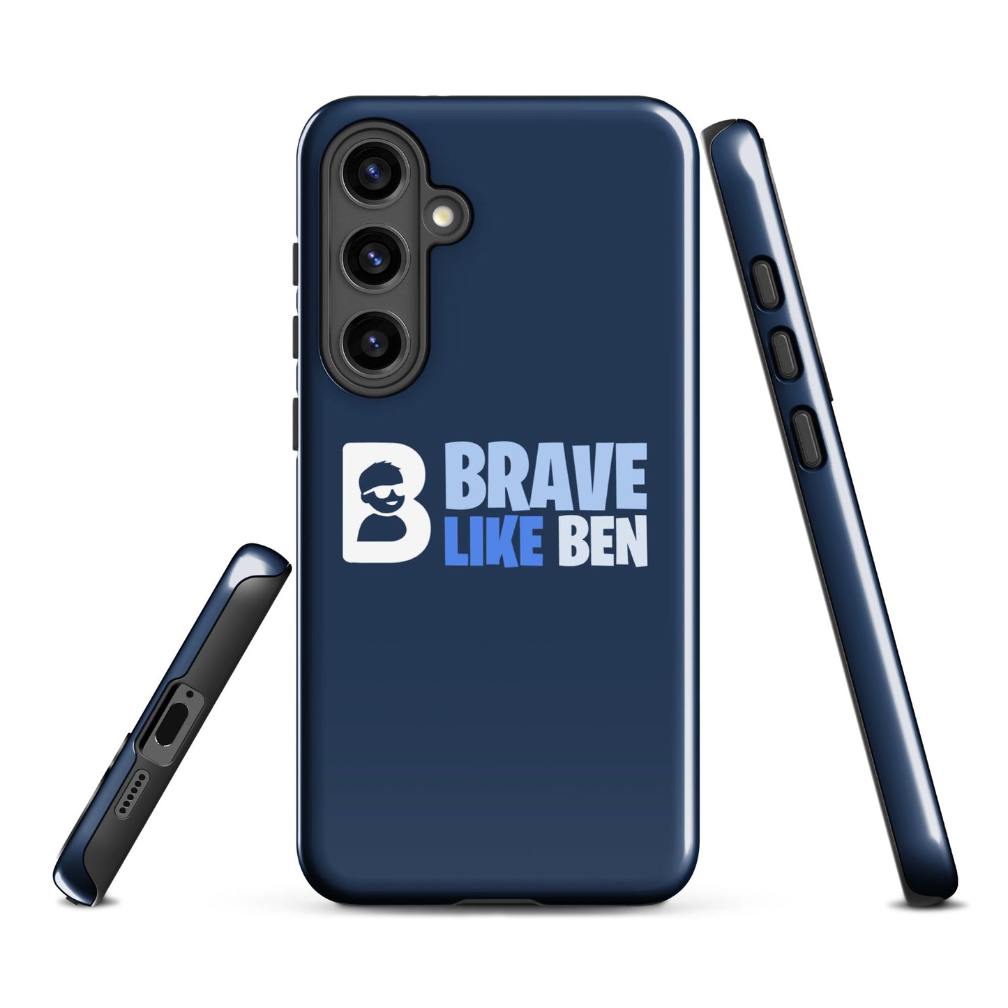 Tough Case for Samsung® | Brave Like Ben | Valor Logo
