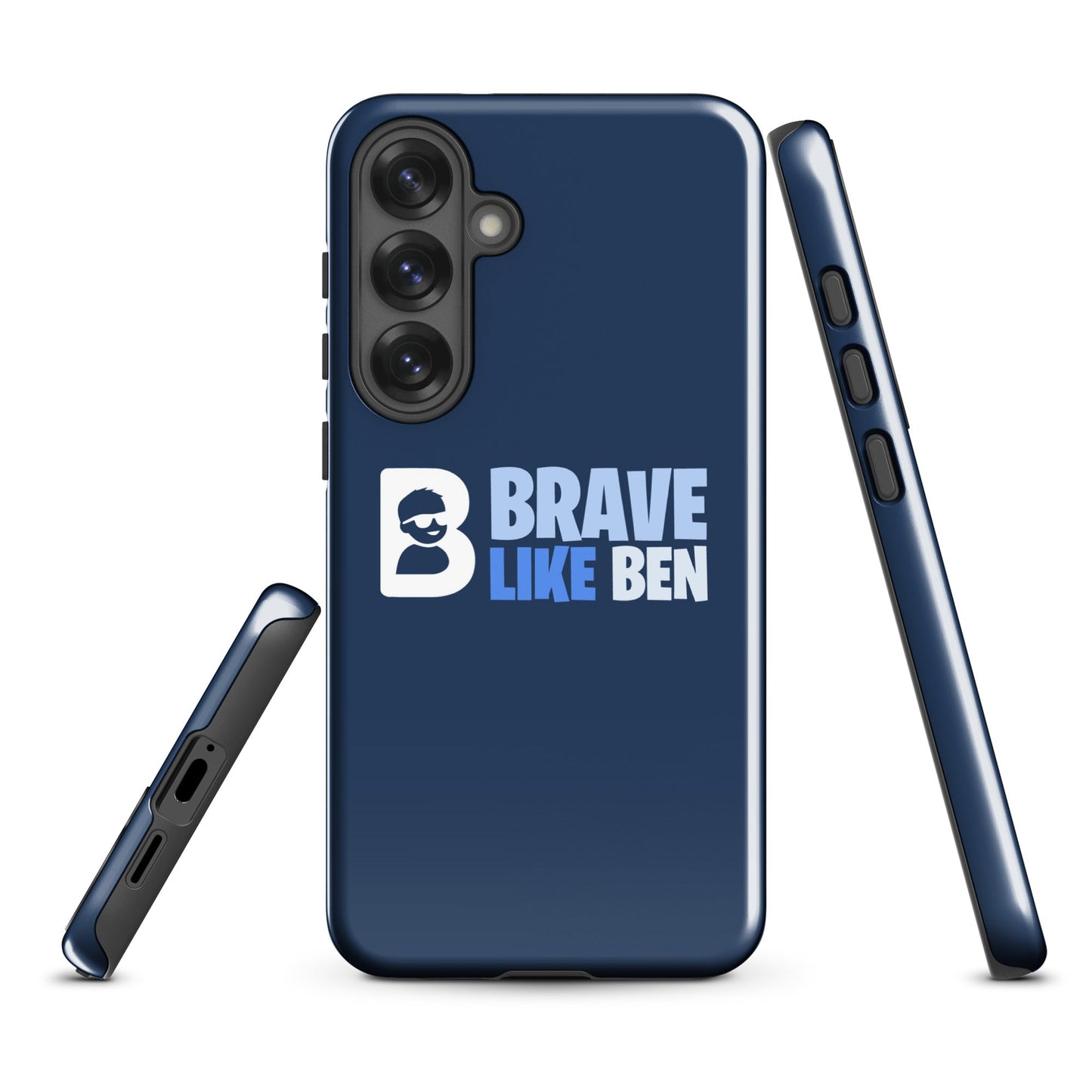 Tough Case for Samsung® | Brave Like Ben | Valor Logo