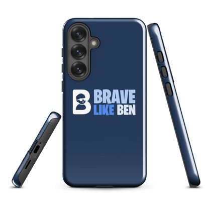 Tough Case for Samsung® | Brave Like Ben | Valor Logo