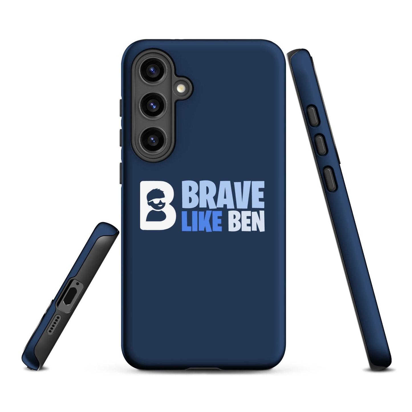 Tough Case for Samsung® | Brave Like Ben | Valor Logo