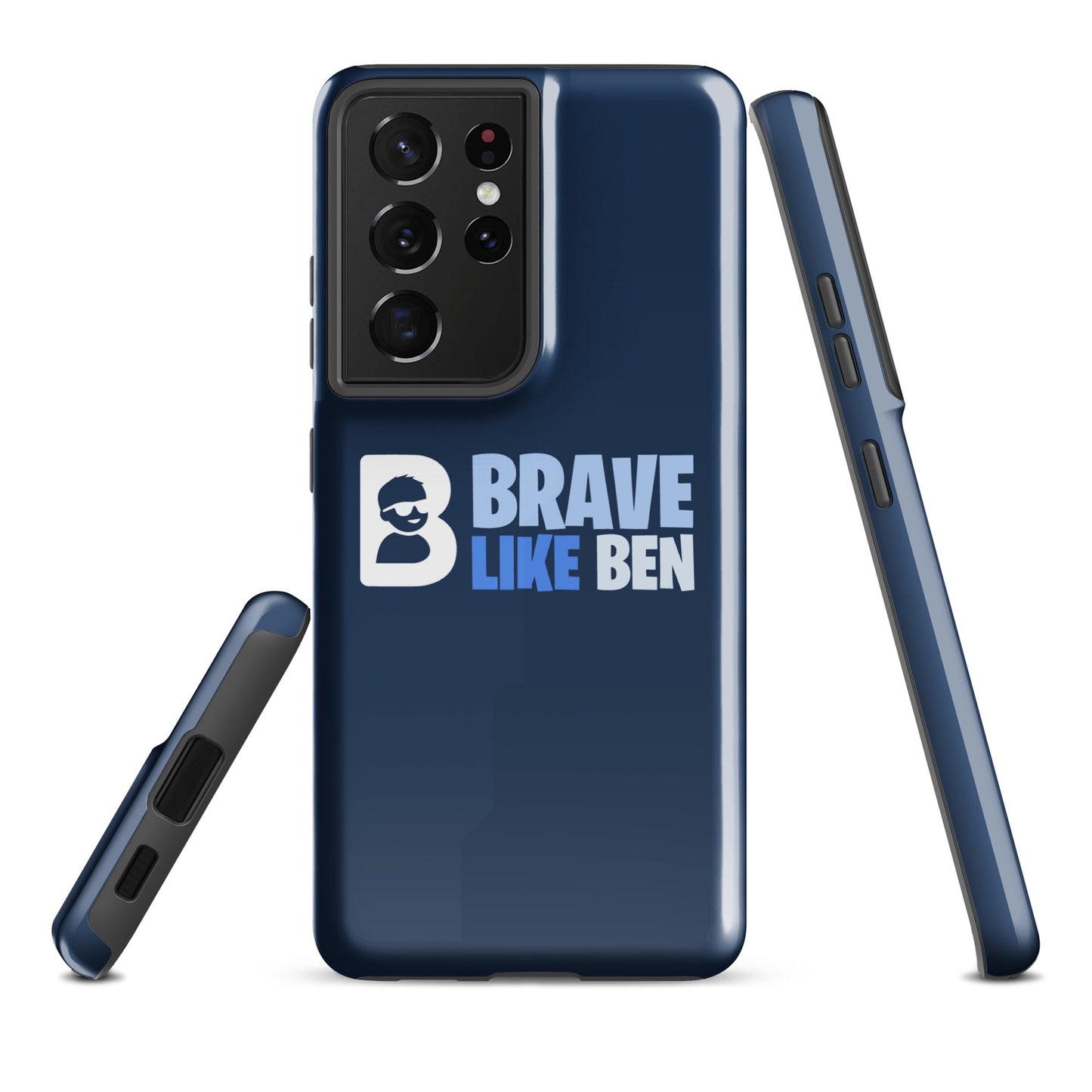 Tough Case for Samsung® | Brave Like Ben | Valor Logo