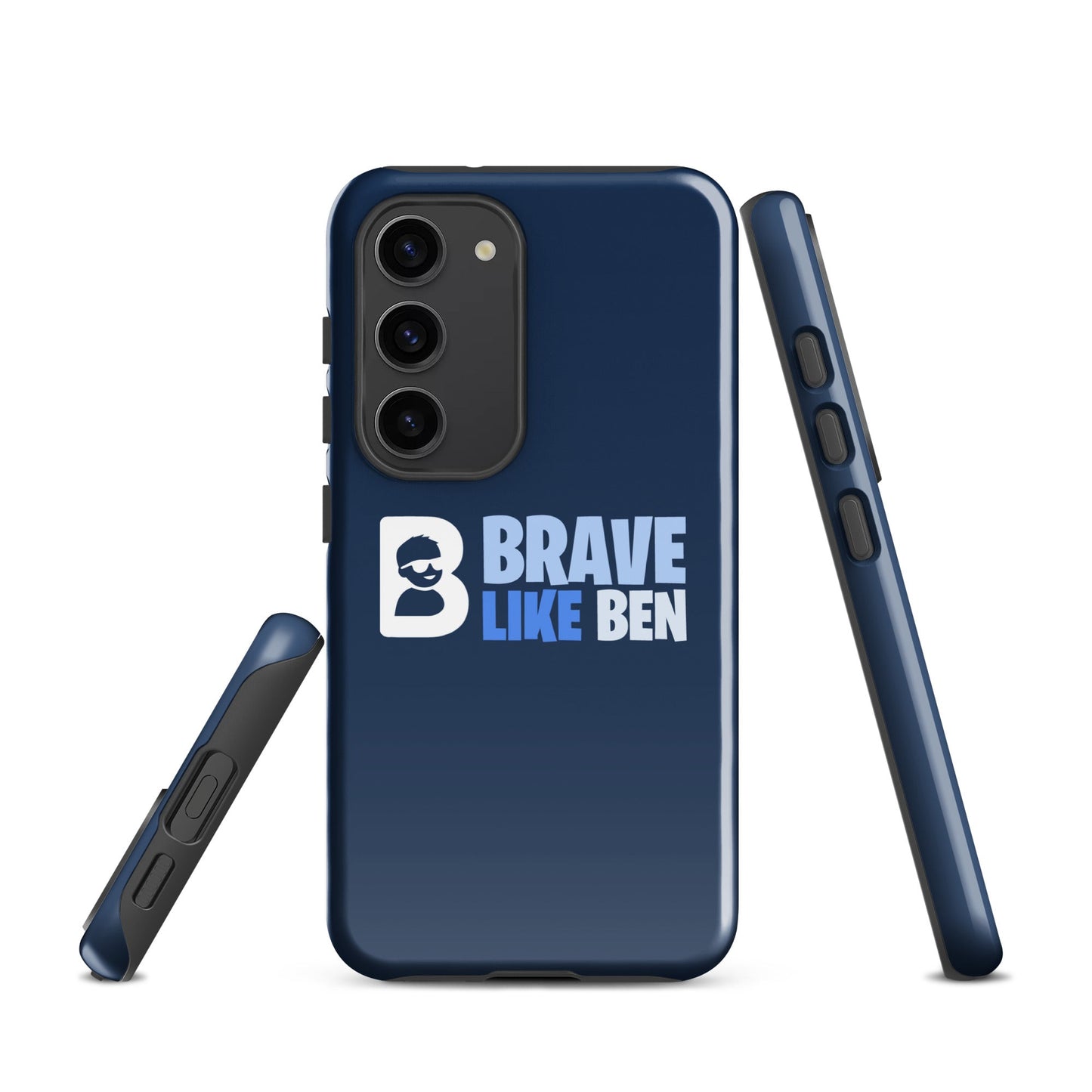 Tough Case for Samsung® | Brave Like Ben | Valor Logo