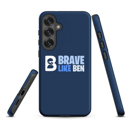 Tough Case for Samsung® | Brave Like Ben | Valor Logo