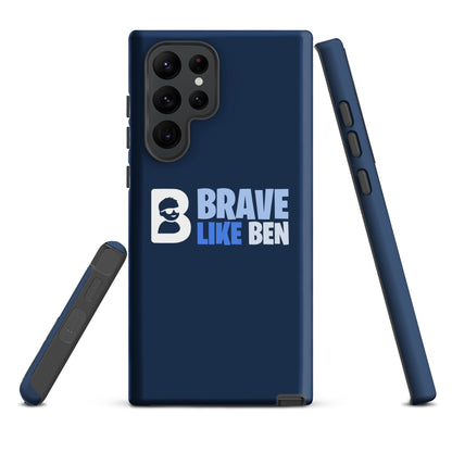Tough Case for Samsung® | Brave Like Ben | Valor Logo