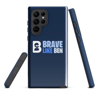 Tough Case for Samsung® | Brave Like Ben | Valor Logo