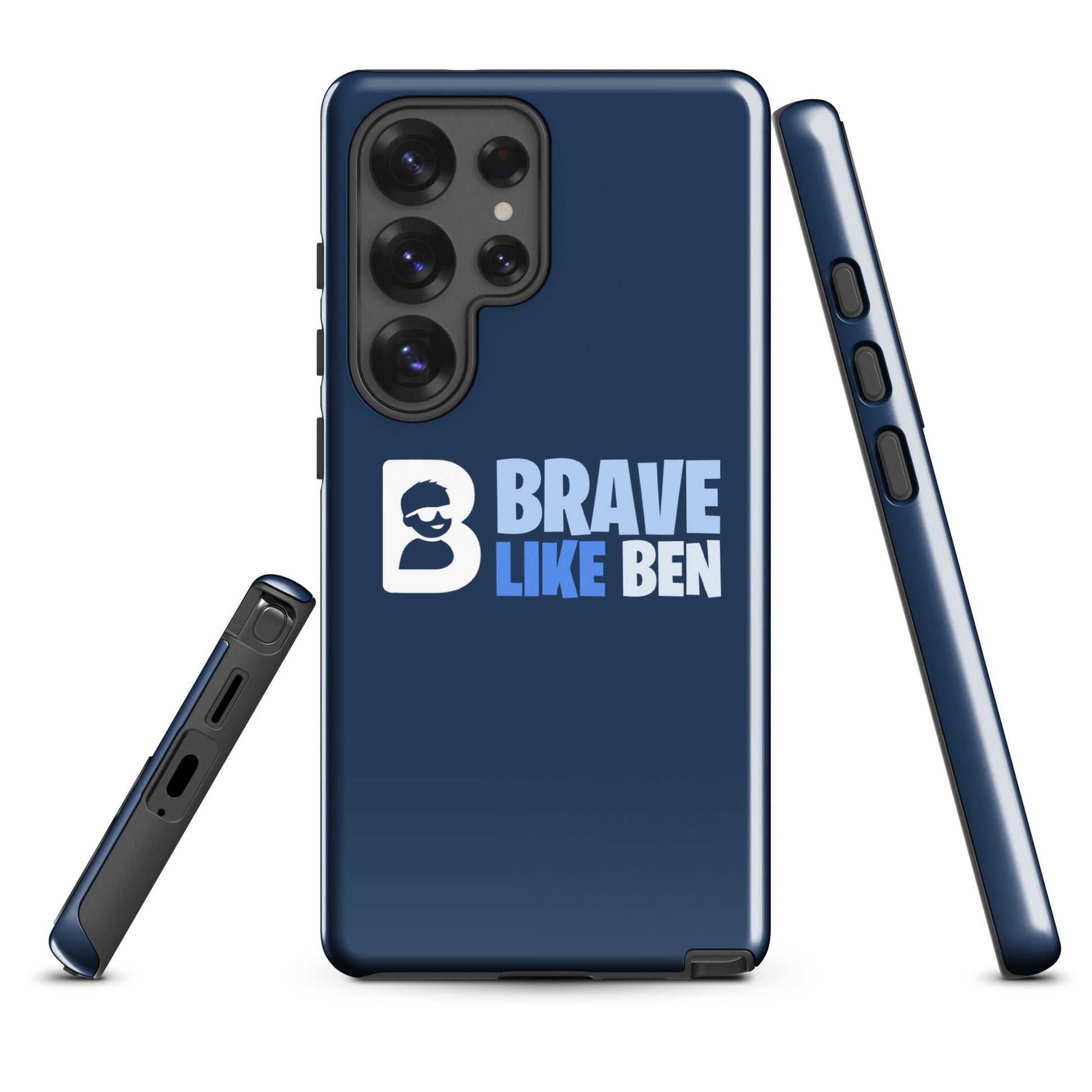 Tough Case for Samsung® | Brave Like Ben | Valor Logo