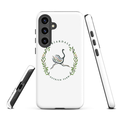 Tough Case for Samsung® | Briardale Ostrich Farm | Crest Logo
