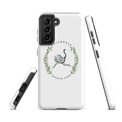 Tough Case for Samsung® | Briardale Ostrich Farm | Crest Logo