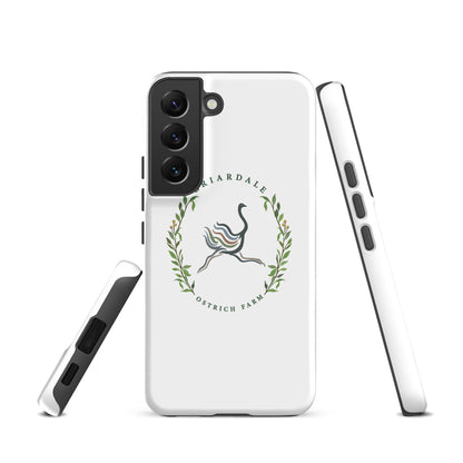 Tough Case for Samsung® | Briardale Ostrich Farm | Crest Logo