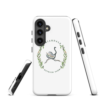 Tough Case for Samsung® | Briardale Ostrich Farm | Crest Logo