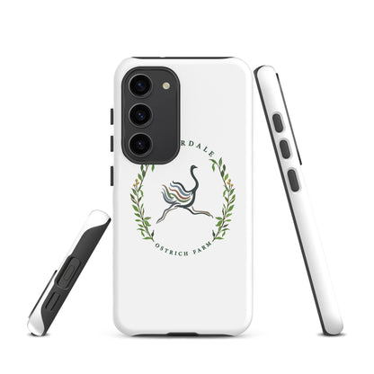 Tough Case for Samsung® | Briardale Ostrich Farm | Crest Logo