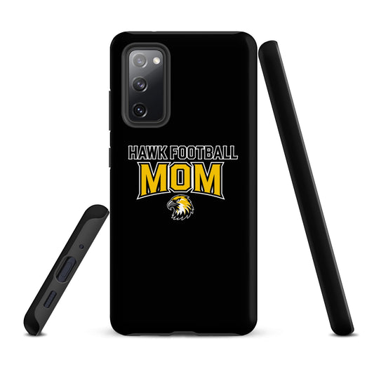 Tough Case for Samsung® | Cardinal Ohara Hawks | Football Mom Logo